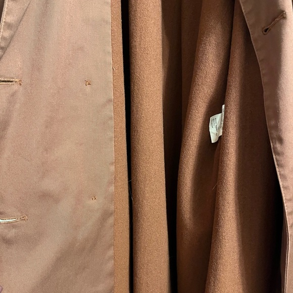 Vintage wool Trench Coat - Picture 9 of 16